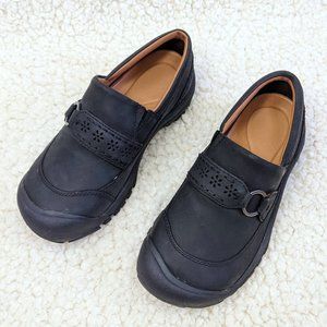 KEEN Women's Kaci II Black Slip-On Shoes 6.5